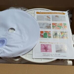 DUILE Balloon Stand Kit 72in Tall Column Base for Party Decorations‎